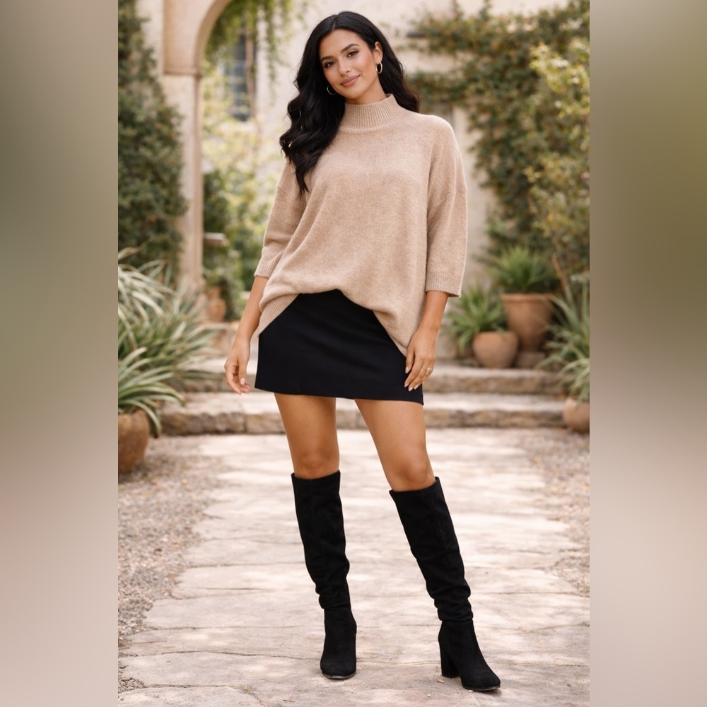 Belldini Tan Sweater
